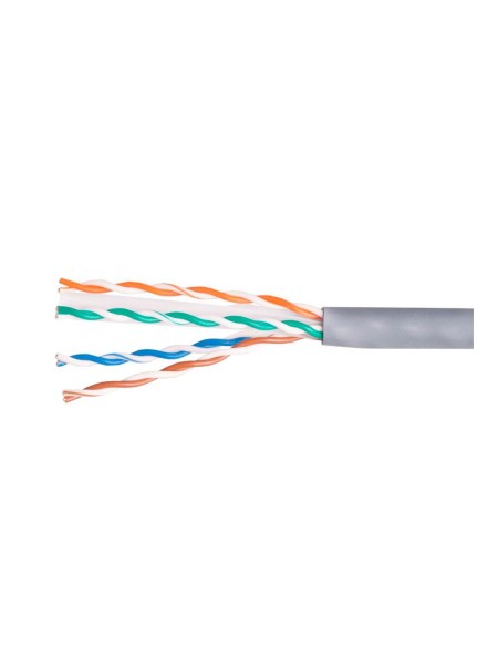 Bobina 305 metros interior Cat.6 UTP Rigido / Gris / Equip 40146807