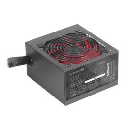 ÷ Fuente de alimentacion mars gaming mpiii 650w, eficiencia 85% pfc activo vent 12x12 14db hasw