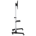 ÷ Soporte de suelo con ruedas equip para pantallas de 37-86