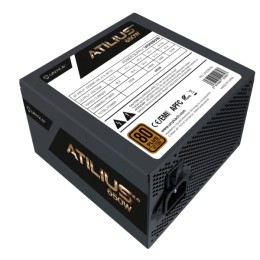 ÷ Fuente de alimentacion unyka 650w atilus 80plus bronze pfc activo ventilador 120mm ultra silcios