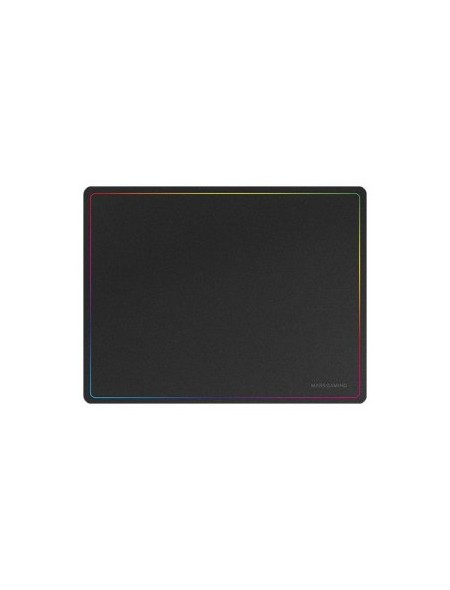 ÷ Alfombrilla mars gaming mmp124 superficie nano-textil dise?o rainbow 360x260mm color negro