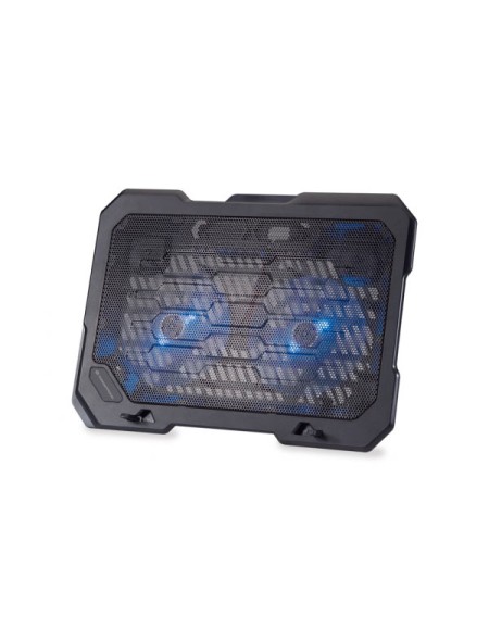 ÷ Base de refrigeracion para portatiles conceptronic 2 ventiladores 125mm hasta 15.6
