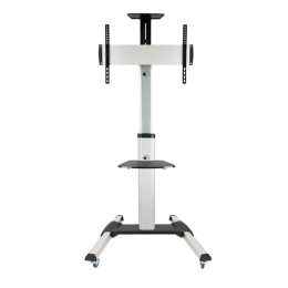 ÷ Soporte de suelo con ruedas tooq fs1870m-b para pantalla de 37-70