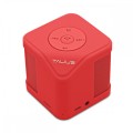 ÷ Altavoz bluetooth portable talius cube 3w fm/sd bluetooth rojo