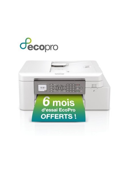 ÷ Multifuncion inkjet brother mfc-j4340dwe ecopro 20/19ppm a4 duplex wifi fax color blanca