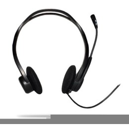 ÷ Headset logitech stereo microfono con supresion de ruido usb pc960m p/n:981-000100