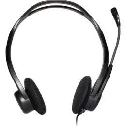 ÷ Headset logitech stereo microfono con supresion de ruido usb pc960m p/n:981-000100