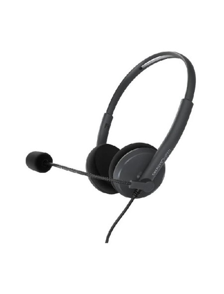 ÷ Headset energy sistem office 2+ anthracite diadema ajustable microfono retractil jack 3.5mm y adapta