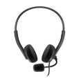 ÷ Headset energy sistem office 2+ anthracite diadema ajustable microfono retractil jack 3.5mm y adapta