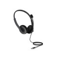 ÷ Headset energy sistem office 2+ anthracite diadema ajustable microfono retractil jack 3.5mm y adapta