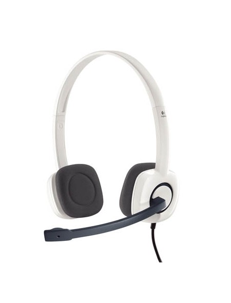 ÷ Headset logitech h150 coconut conexion jack p/n:981-000350
