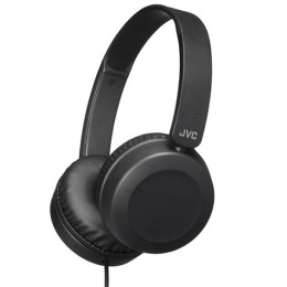 ÷ Headset jvc ha-s31m-a-e con cable jack 3.5mm microfono integrado color negro