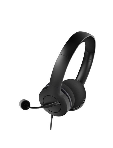 ÷ Headset energy sistem office 3 black diadema con almoadilla microfono ajustable jack 3.5mm y usb-a c