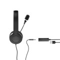 ÷ Headset energy sistem office 3 black diadema con almoadilla microfono ajustable jack 3.5mm y usb-a c