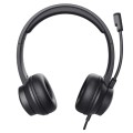 ÷ Headset trust ayda 25088 usb microfono plegable diadema ajustable