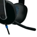 ÷ Headset logitech h540 audio de alto rendimiento con supresion de ruidos color negro p/n:981-000480