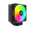 ÷ Ventilador con disipador de cpu mars gaming mcpux5 argb black pwm si 120mm tdp 280w 