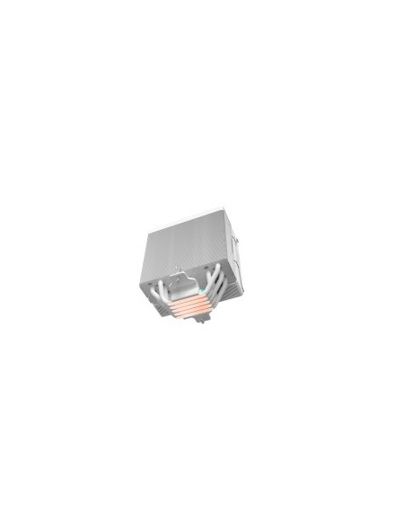 ÷ Ventilador con disipador de cpu mars gaming mcpux5argbw  blanco argb pwm si 120mm tdp 280w 