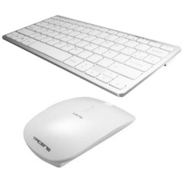 ÷ Teclado y mouse tacens wireless 2,4ghz levis v2 mouse optico 1200-2000 dpi color blanco teclado 