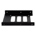 ÷ Adaptador para de bahia 3.5 a 2.5 unykach metalico color negro
