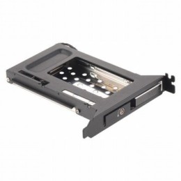 ÷ Adaptador hotswap coolbox slim chase para disco duro 2.5 slot-in con llave de seguridad